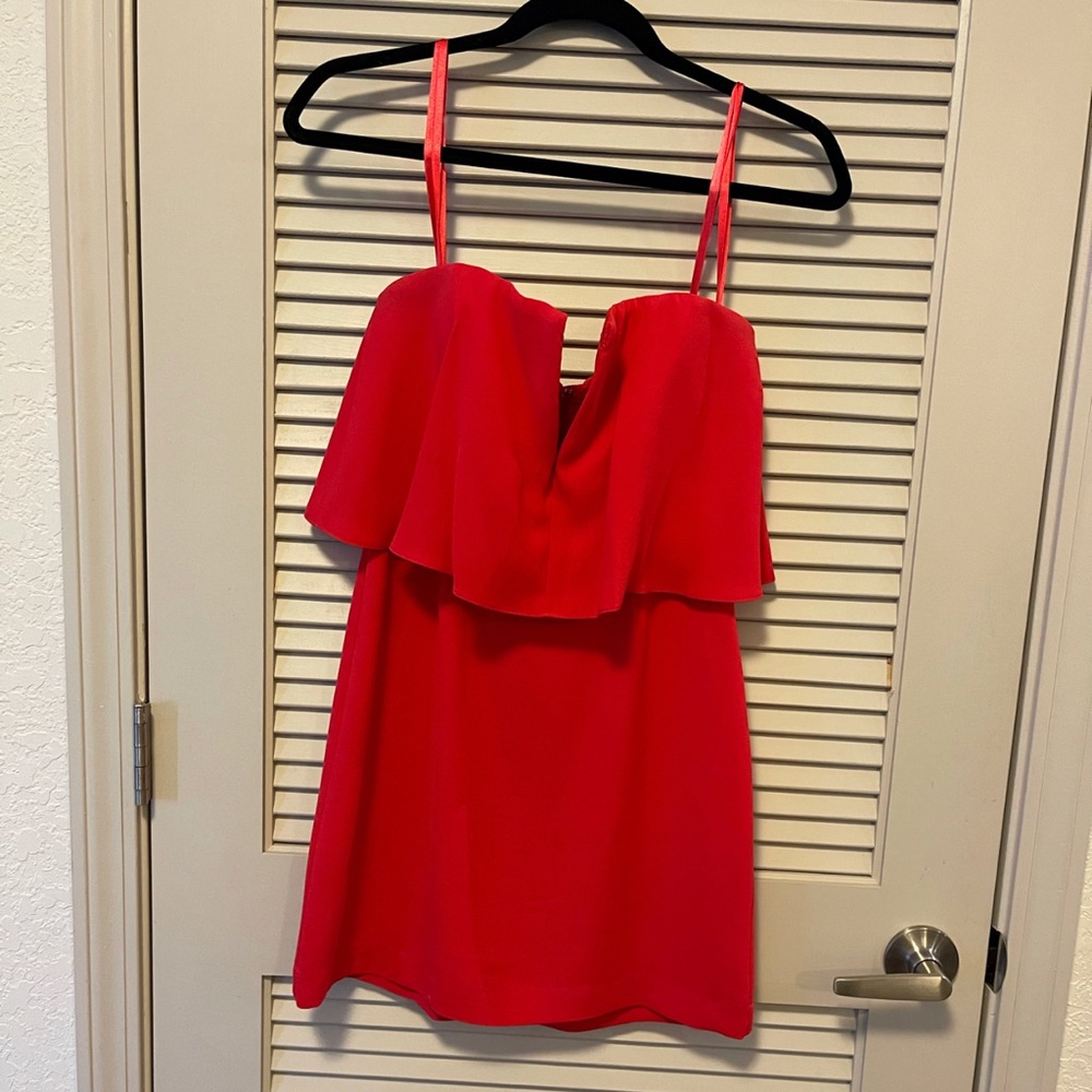 BCBG Strapless Mini Dress